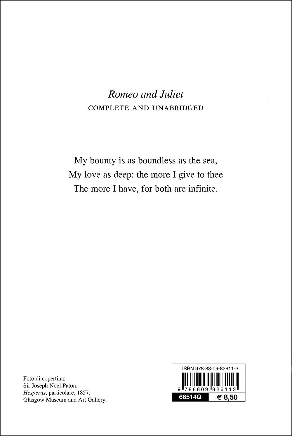 Romeo and Juliet