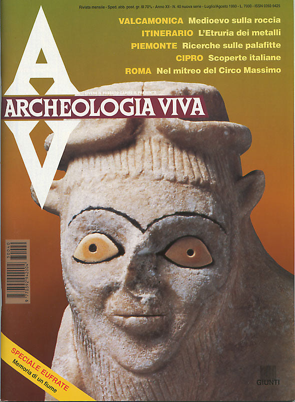 Archeologia Viva n. 40 - luglio/agosto 1993. Rivista bimestrale
