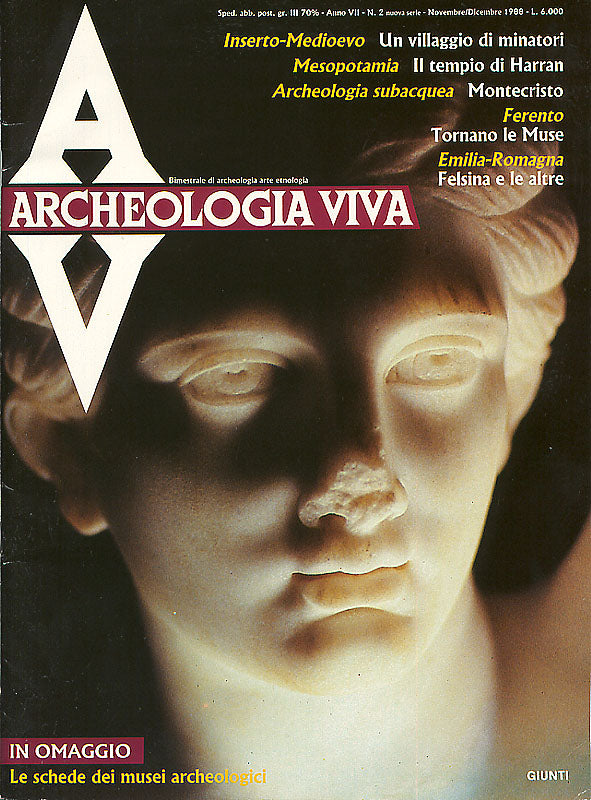 Archeologia Viva n. 2 - novembre/dicembre 1988. Rivista bimestrale