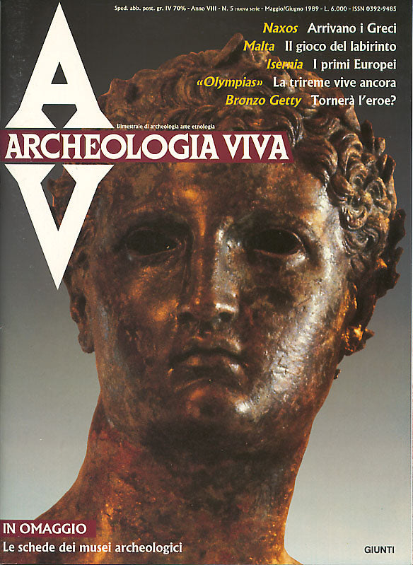 Archeologia Viva n. 5 - maggio/giugno 1989. Rivista bimestrale