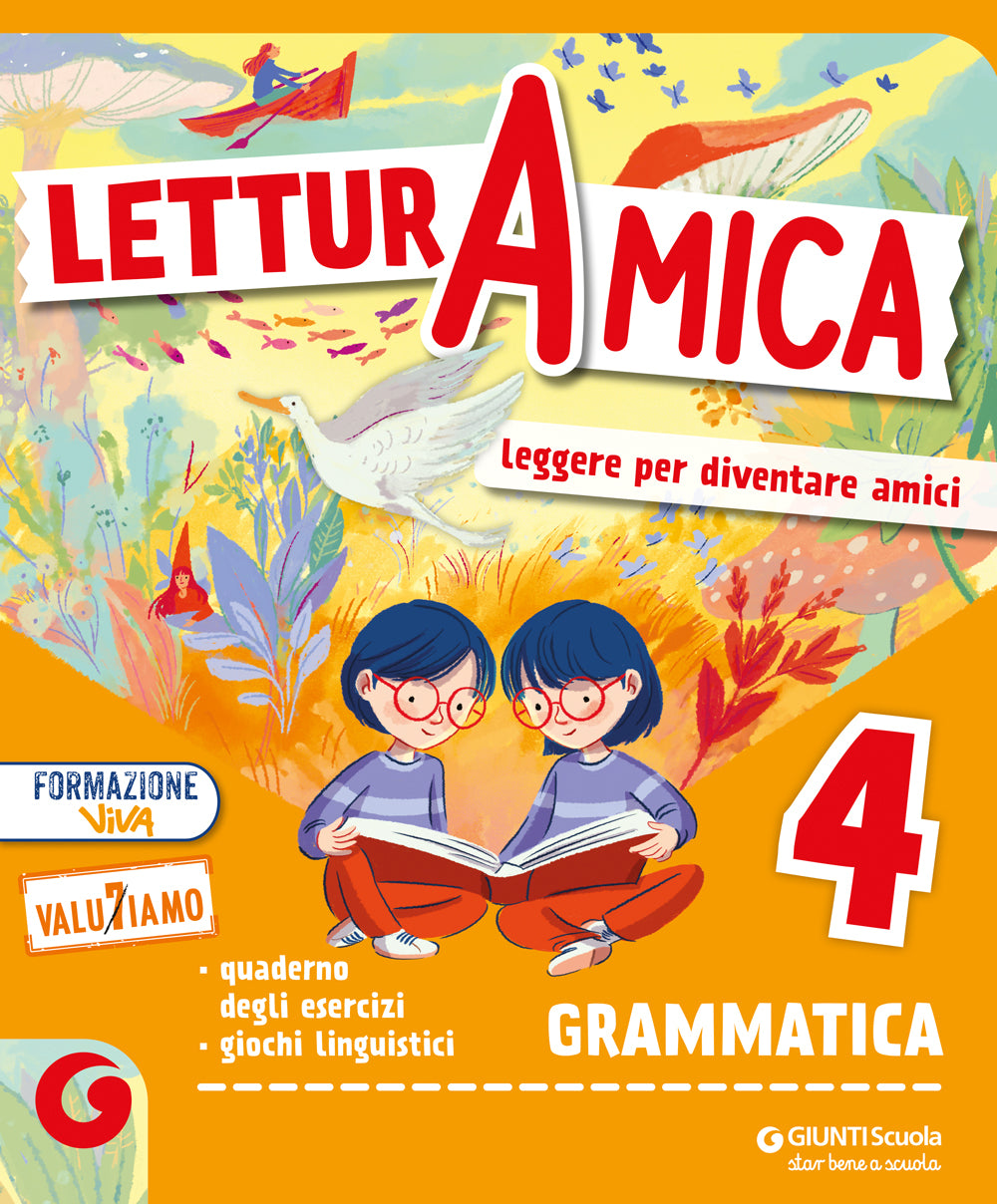LETTURA AMICA - cl 4 Grammatica. Sussidiario dei Linguaggi