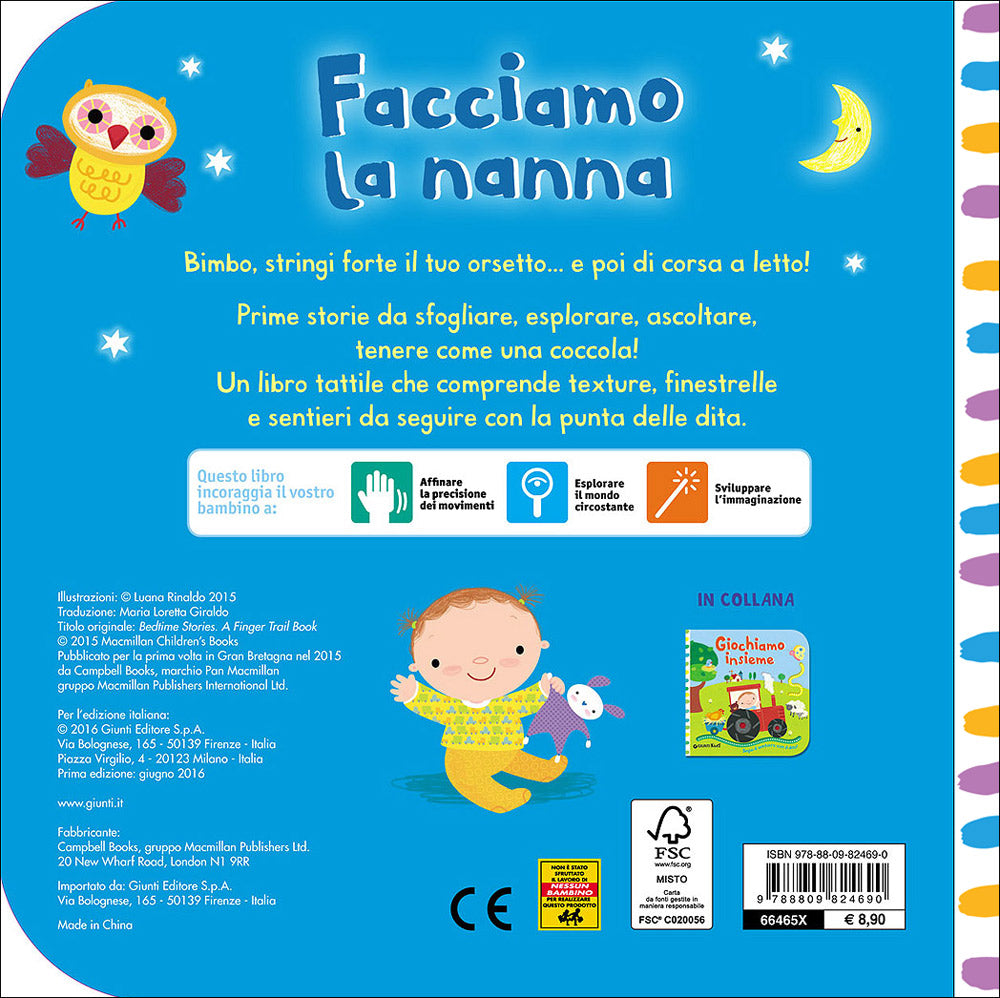 Facciamo la nanna. Segui il sentiero con il dito!