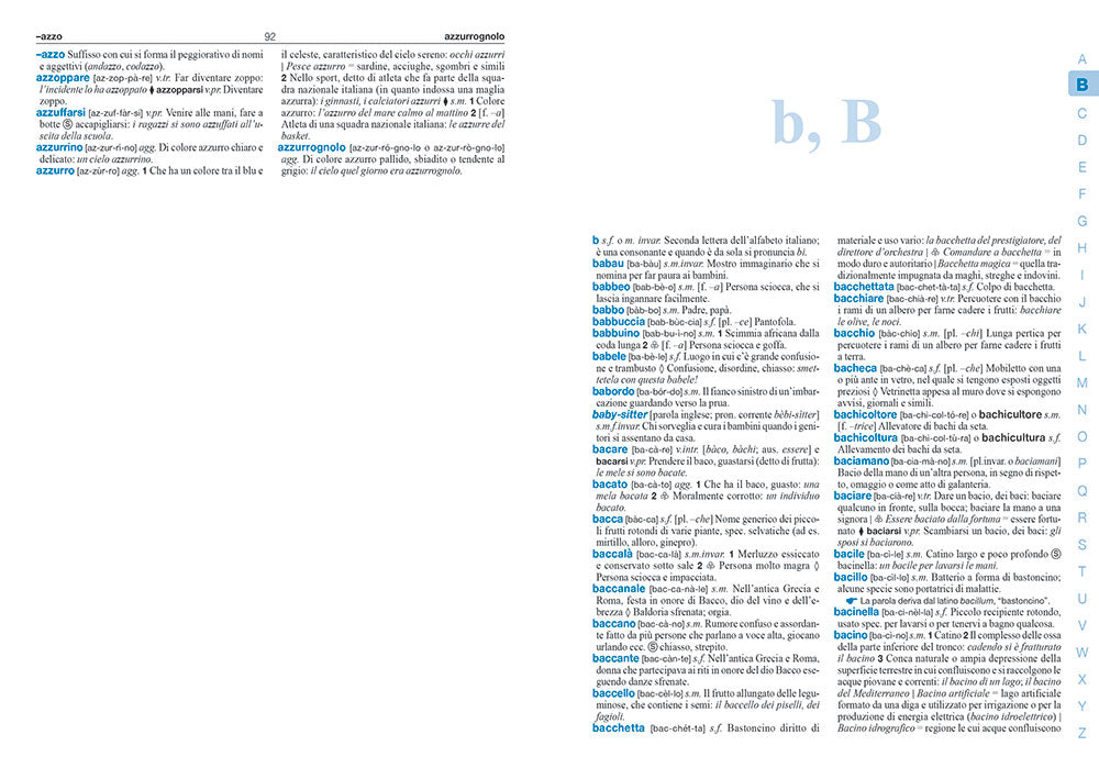 Dizionario italiano di base