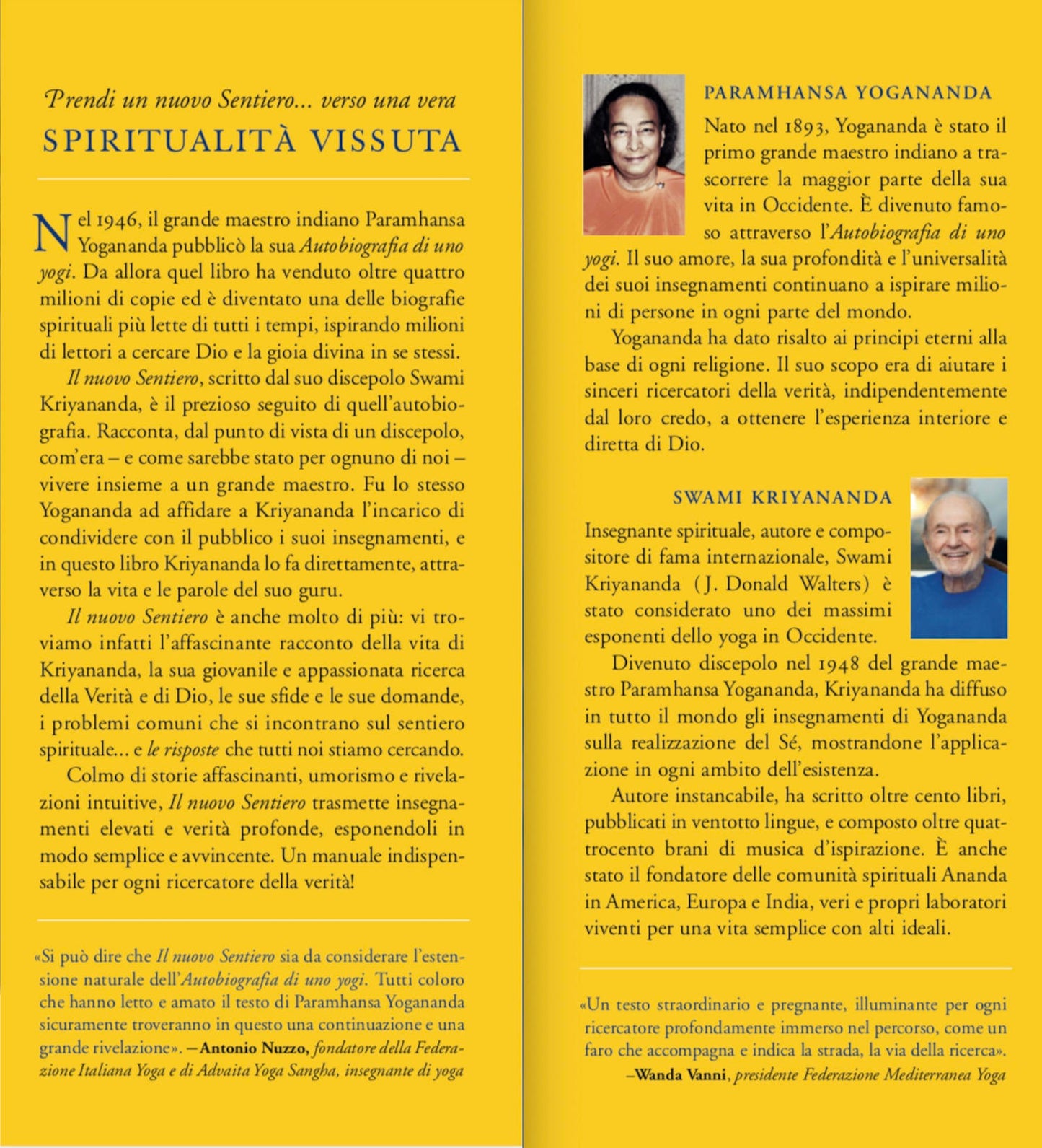 Il nuovo Sentiero. La mia vita con Paramhansa Yogananda