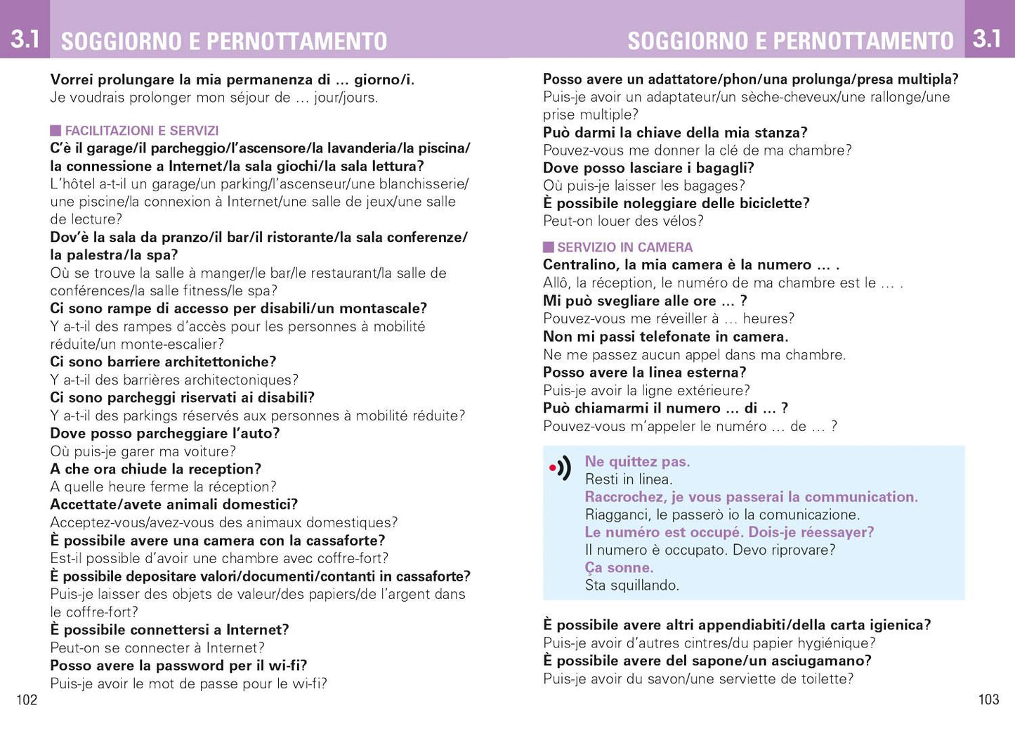 FRANCESE PER VIAGGIARE. Frasario/Dizionario
