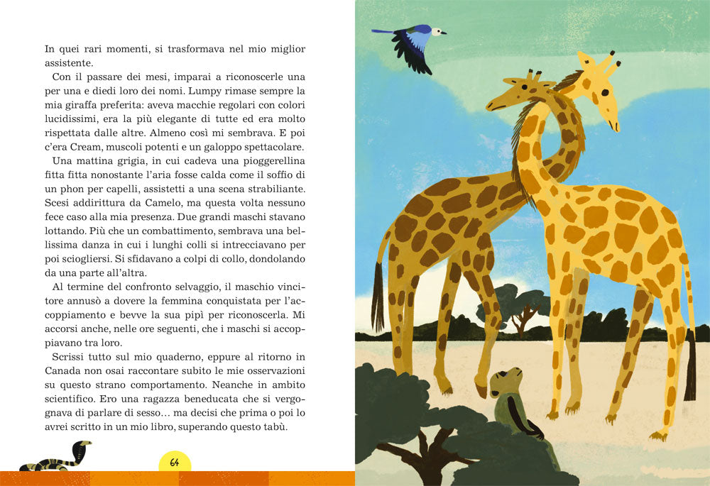 L’amica delle giraffe. Anne Innis Dagg si racconta