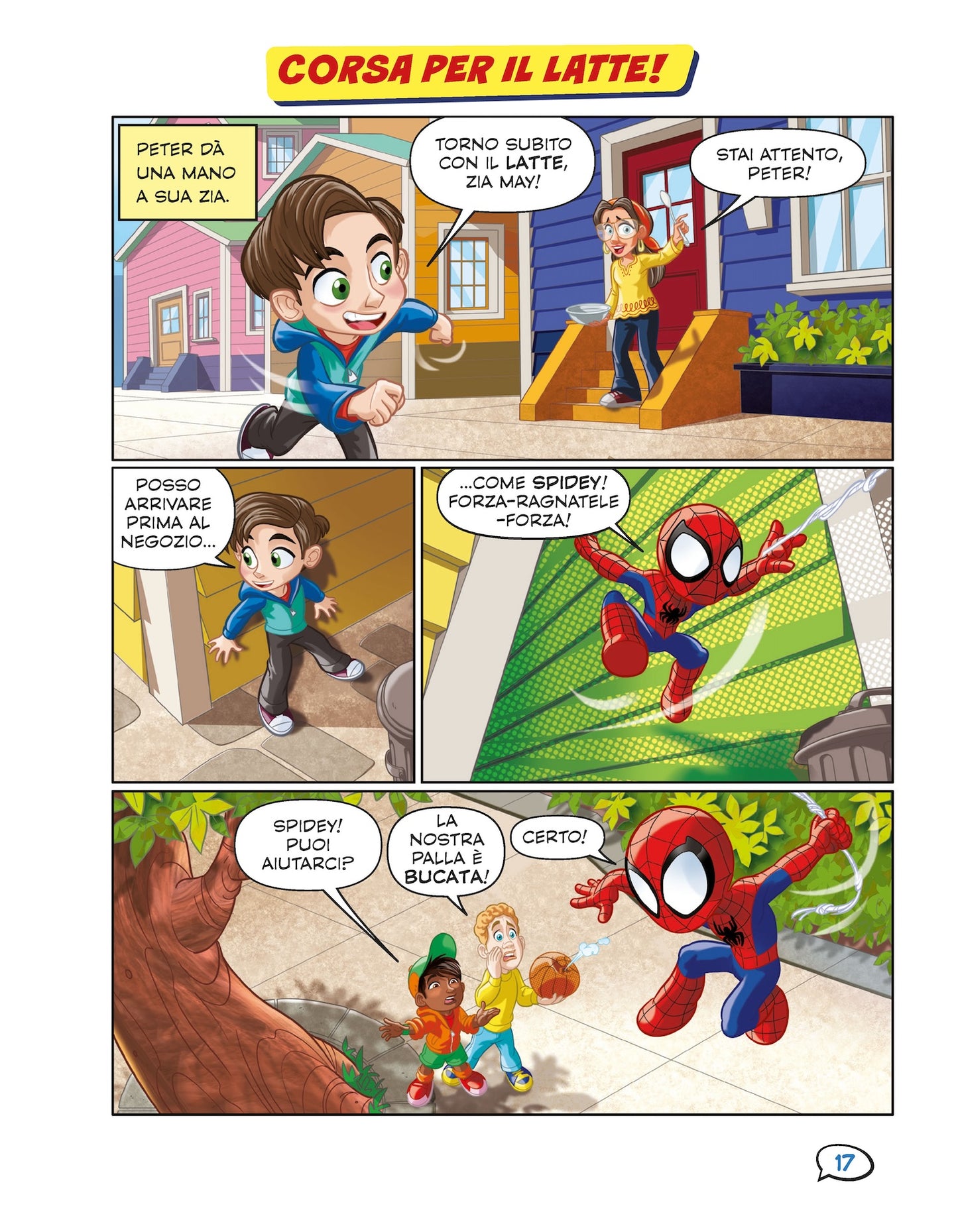 Spidey Prime letture a fumetti!. Impara a leggere con le storie a fumetti!