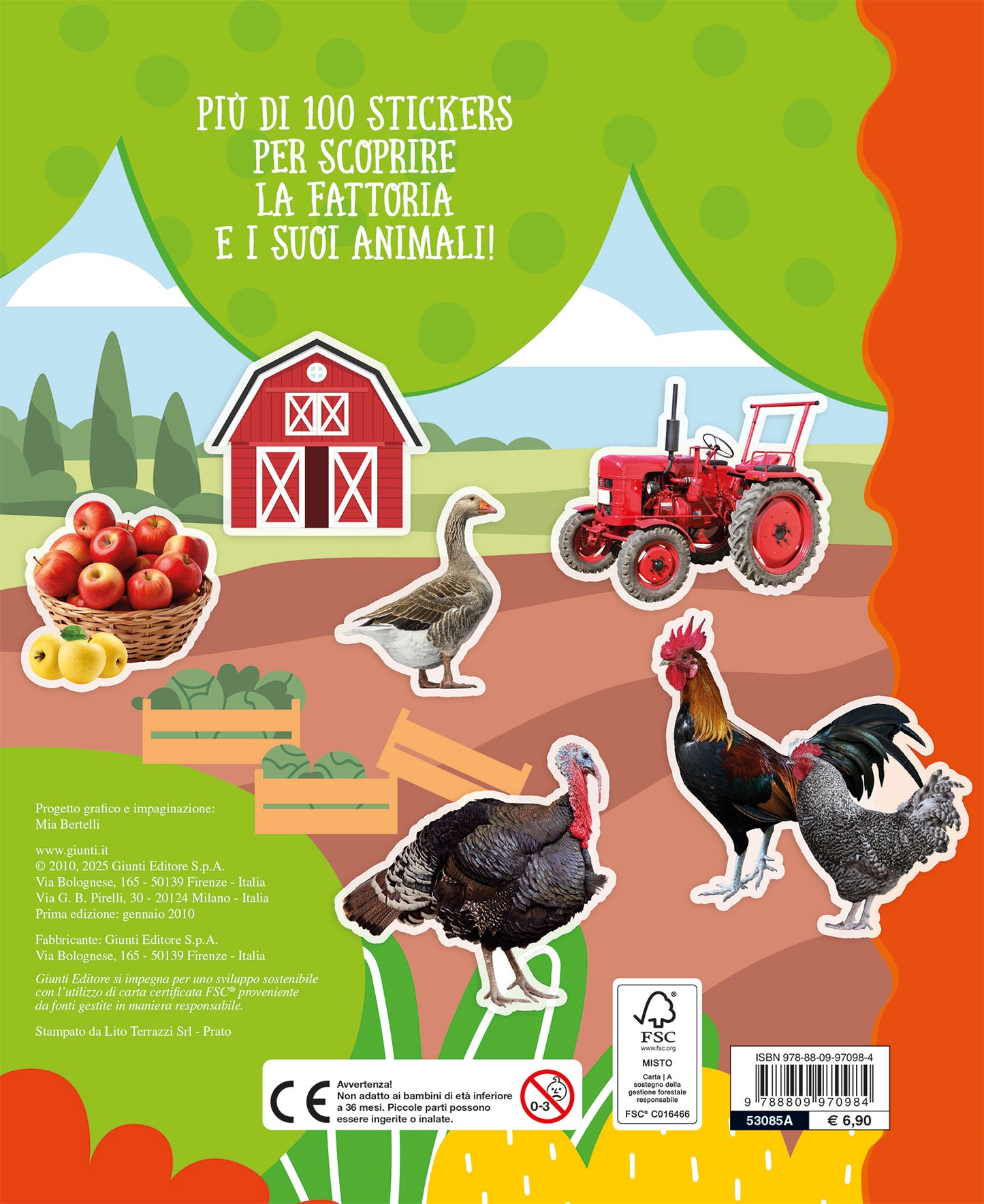 Super stickers. La fattoria