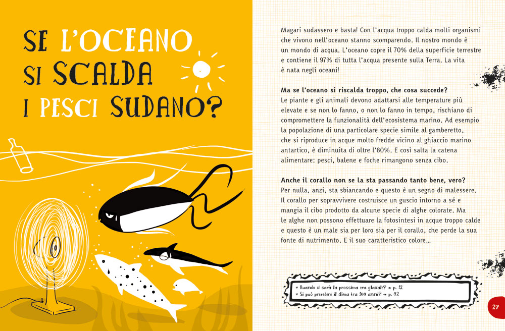 Perché la terra ha la febbre?. E tante altre domande sul clima. Federico Taddia intervista Elisa Palazzi