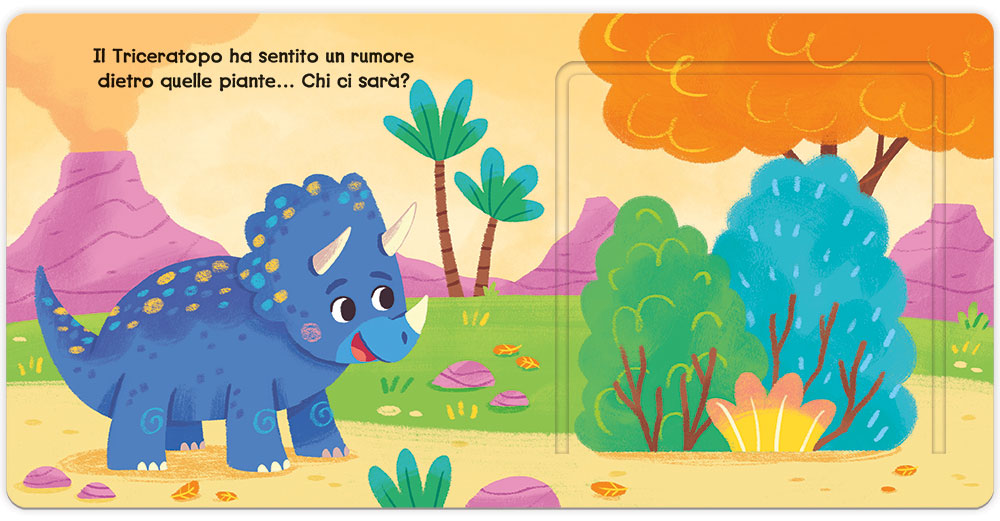 Dinosauri. Finestrelle Pop up