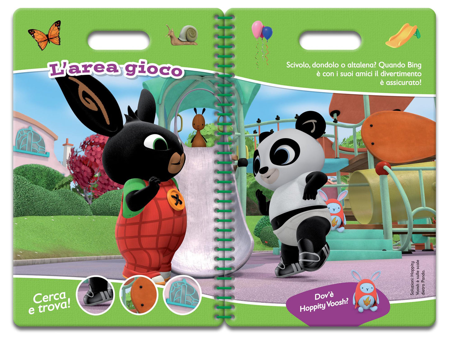 Bing. Puffy sticker. Al parco con Bing!