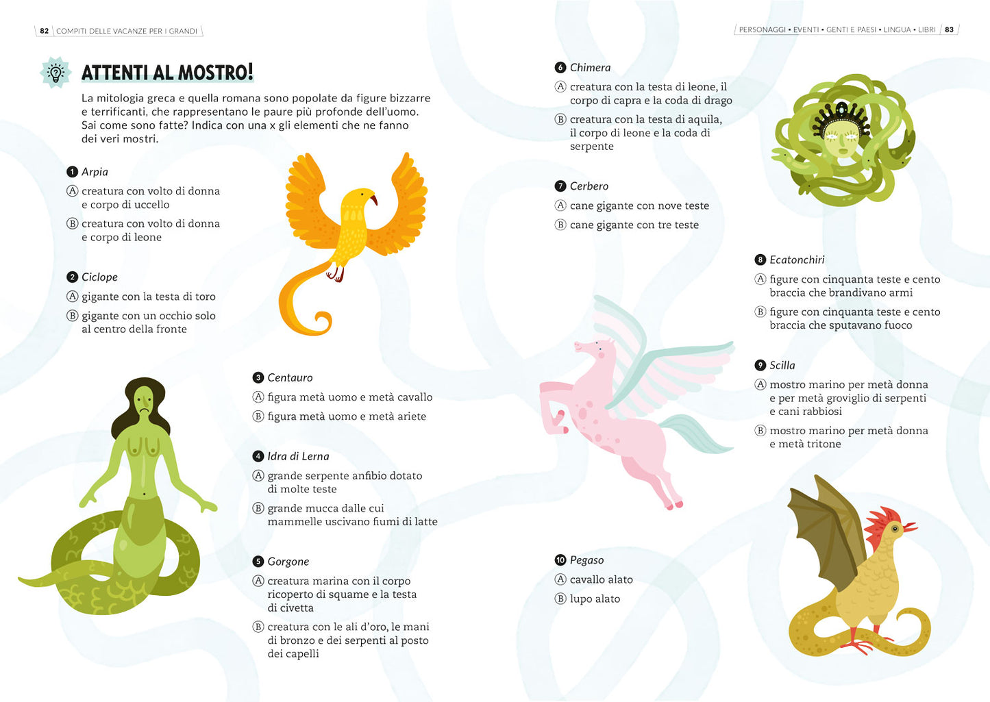 COMPITI PER LE VACANZE PER I GRANDI