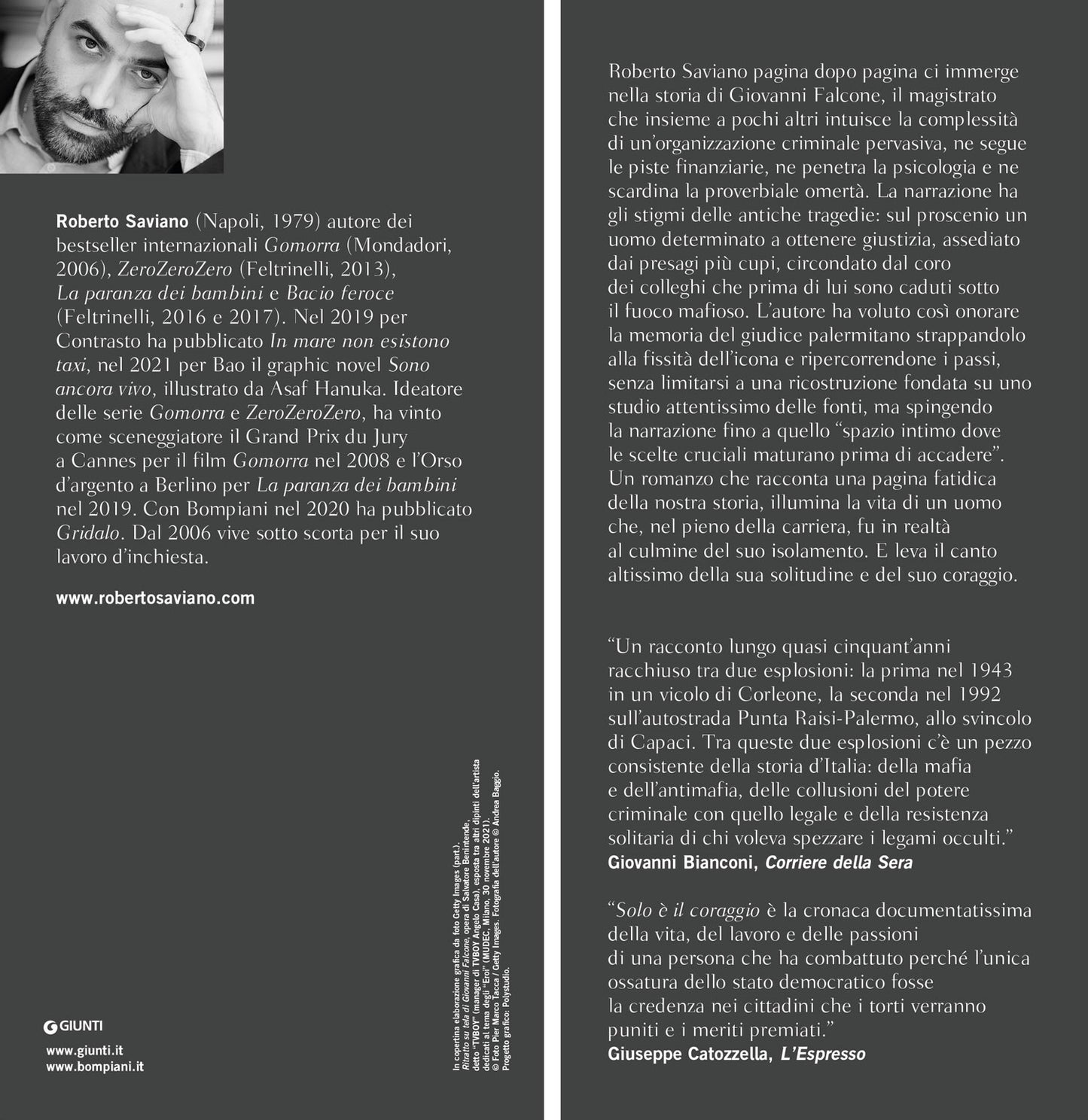 Solo è il coraggio. Giovanni Falcone, il romanzo