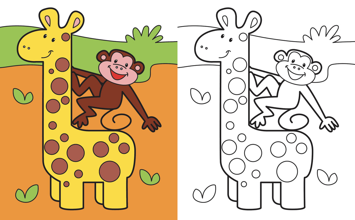 Un mondo da colorare. Animali, veicoli, stagioni, fattoria, giocattoli e tanto altro! - 144 pagine per colorare in allegria!