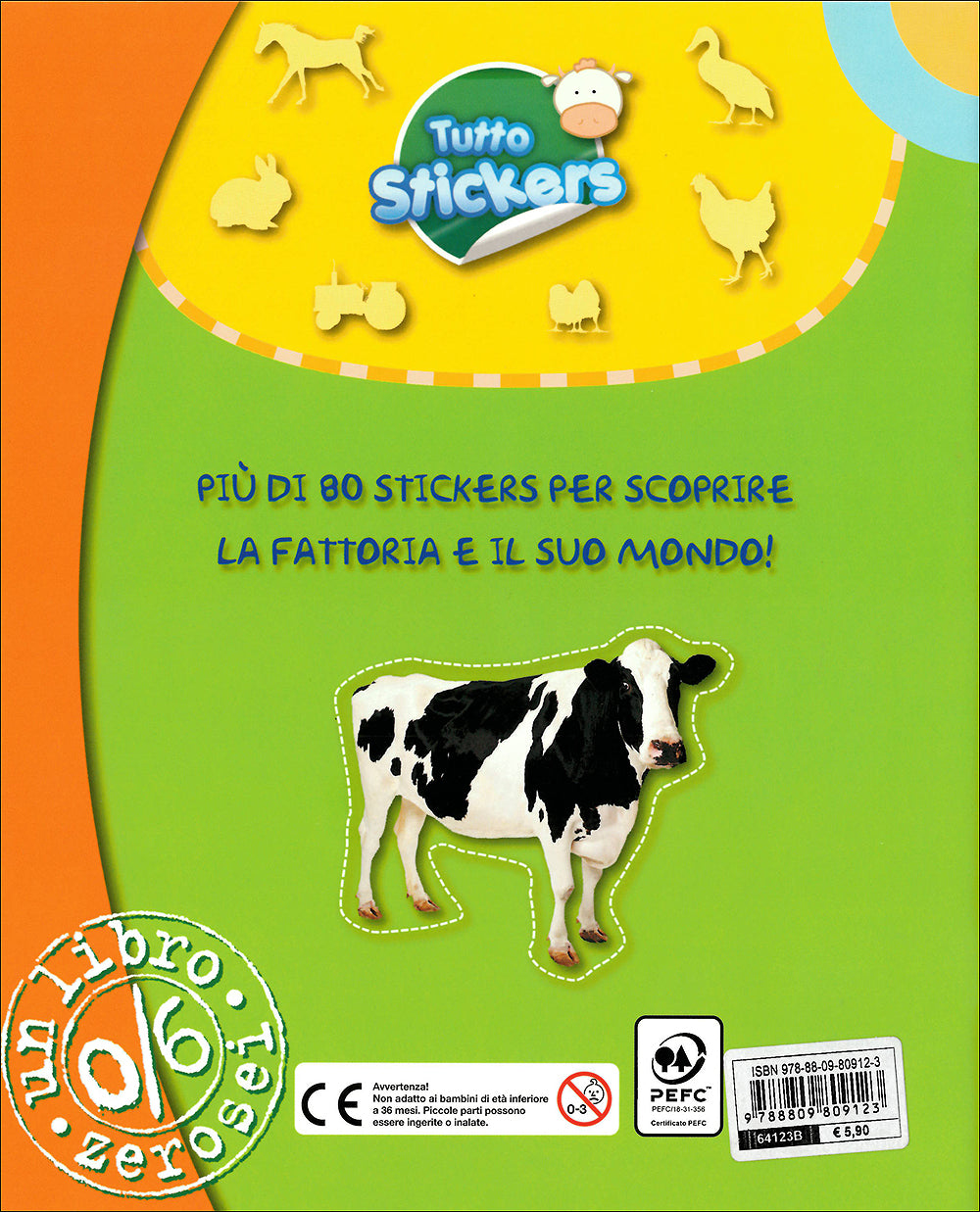 Tutto stickers. La Fattoria (GDO). Con oltre 80 stickers