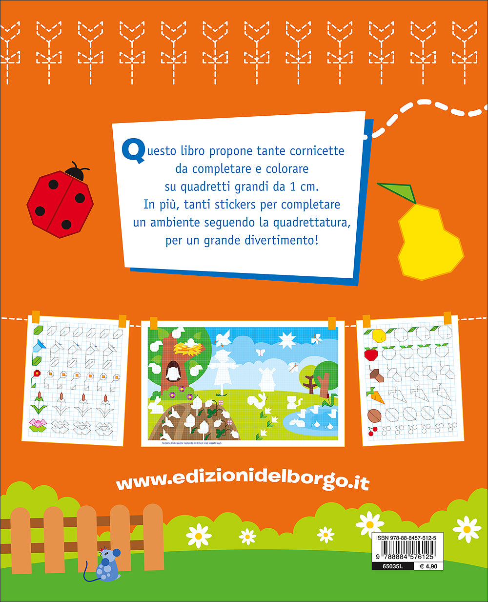 Cornicette e stickers - 4/6 anni. Stickers all'interno