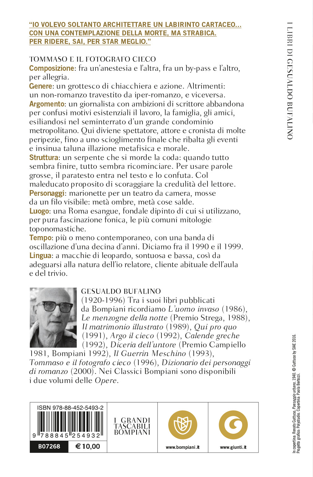 Tommaso e il fotografo cieco