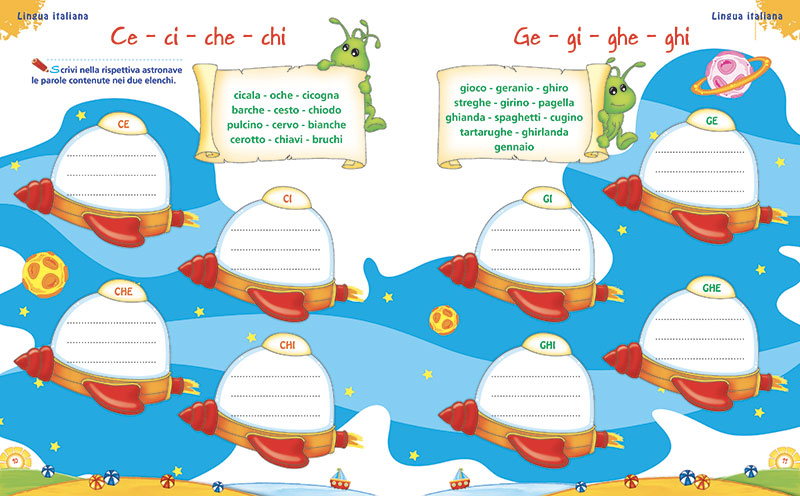 Leggo scrivo conto in vacanza - 7/8 anni. Attività di ripasso di italiano e matematica