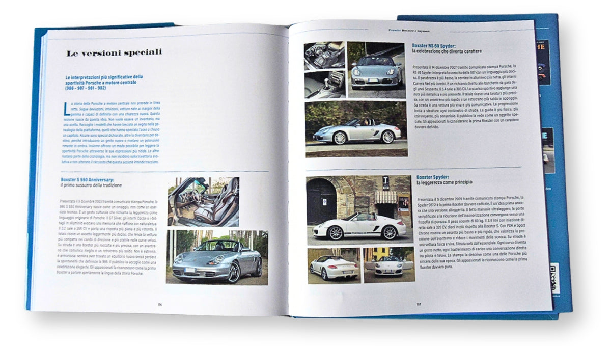 PORSCHE BOXSTER e CAYMAN Storia, tecnica e modelli. Storia, tecnica e modelli