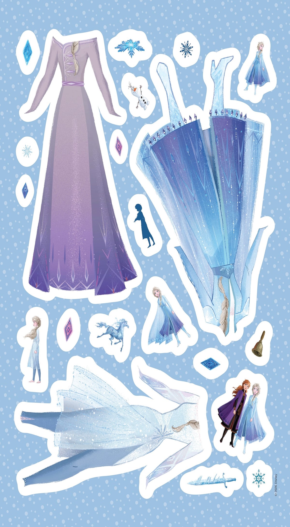 Disney Frozen Vesti la moda - Staccattacca&colora Special