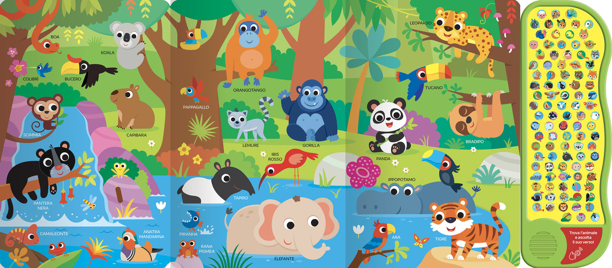 Animali del mondo. 100 suoni