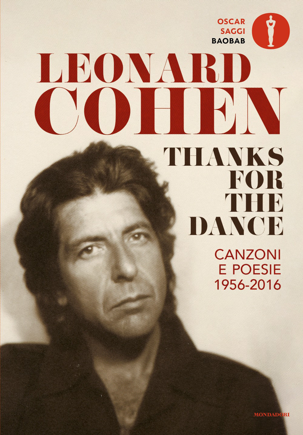 Thanks for the dance. Canzoni e poesie 1956-2016