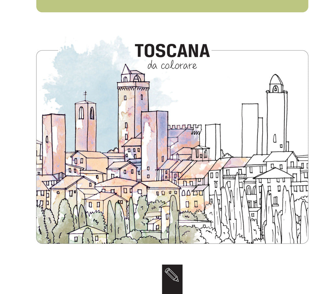 Toscana da colorare
