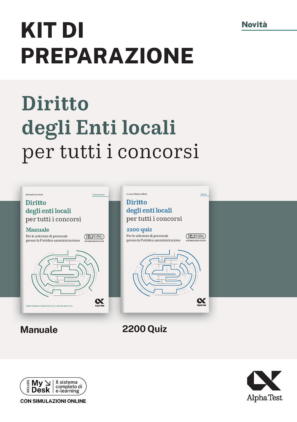 Diritto degli enti locali per tutti i concorsi. Kit di preparazione. Ediz. MyDesk. Con Contenuto digitale per download e accesso online