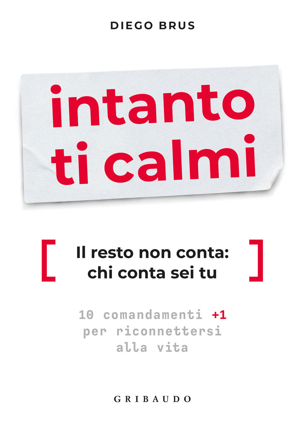Intanto ti calmi. Il resto non conta: chi conta sei tu. 10 comandamenti per riconnettersi alla vita