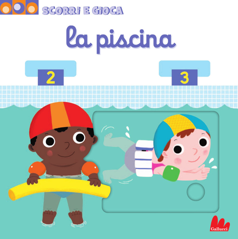 La piscina. Scorri e gioca