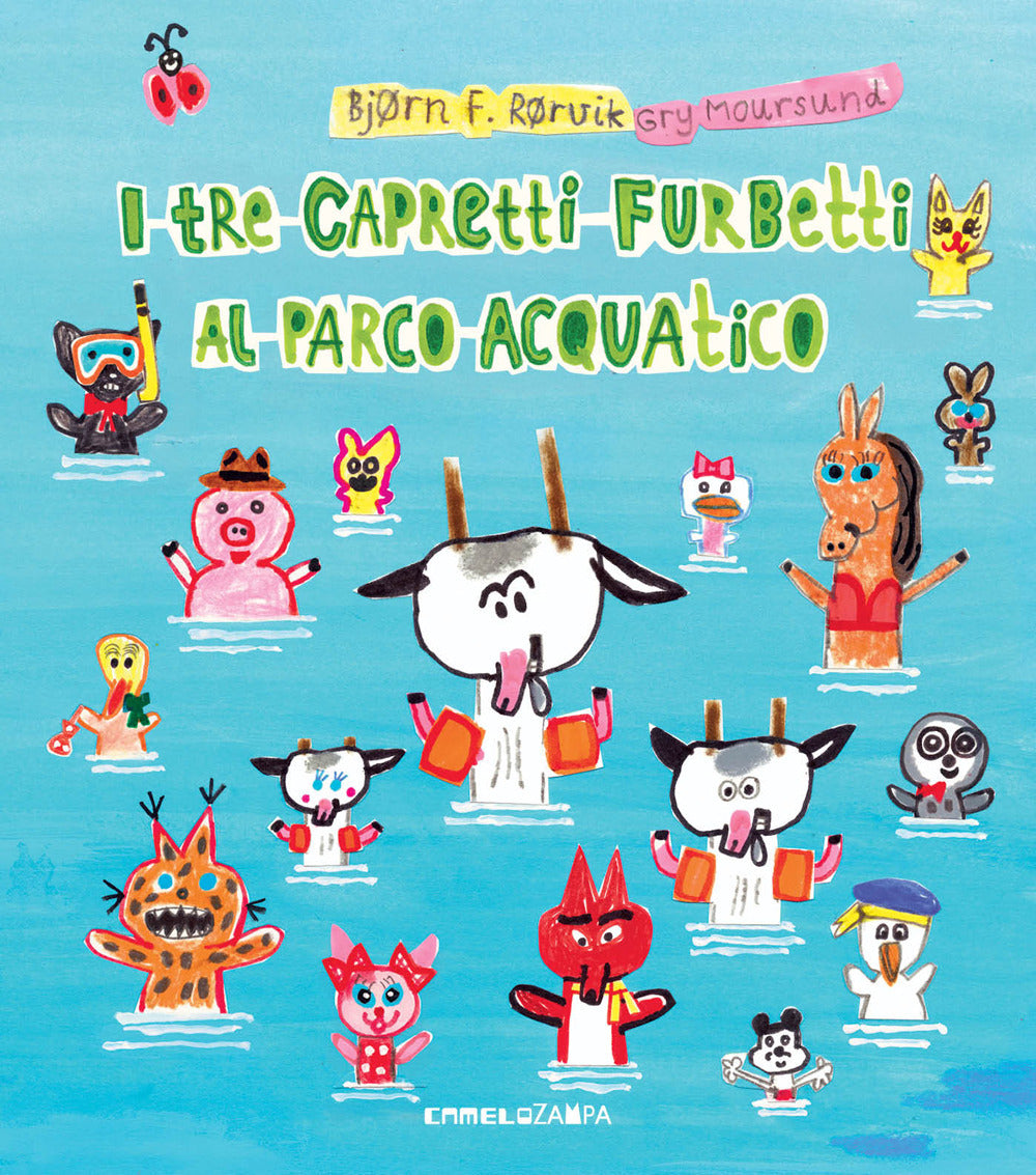 I tre capretti furbetti al parco acquatico