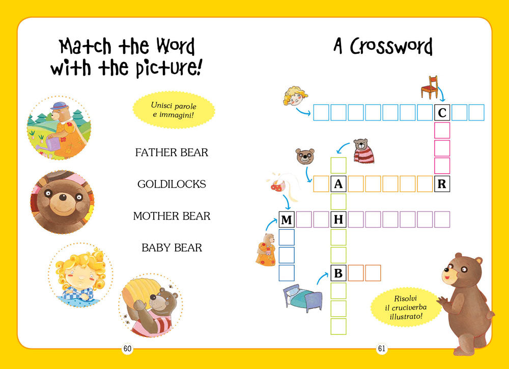 Goldilocks and the three Bears + CD