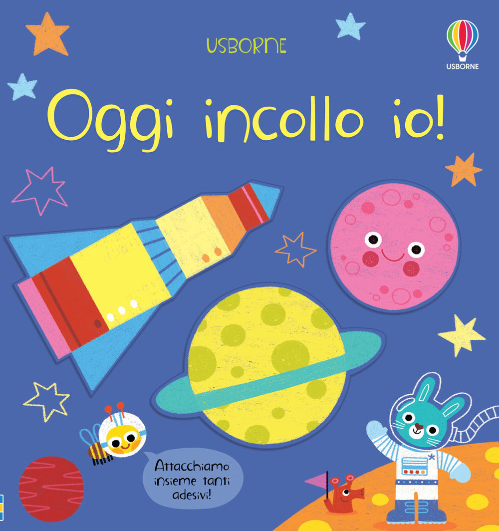 Oggi incollo io! Con adesivi.