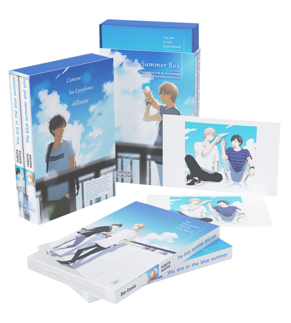 Blue summer box: You are in the blue summer-The blue summer and you.