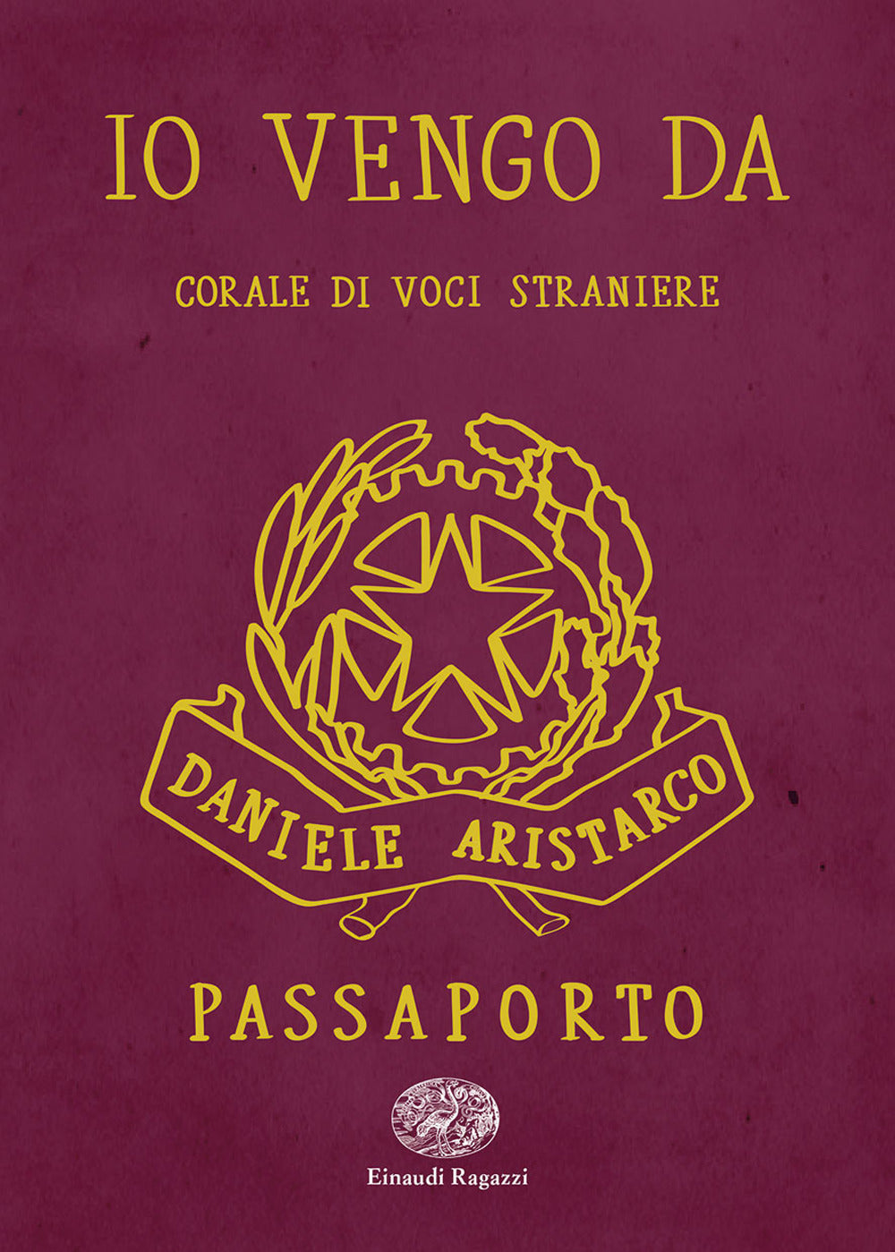 Io vengo da. Corale di voci straniere.