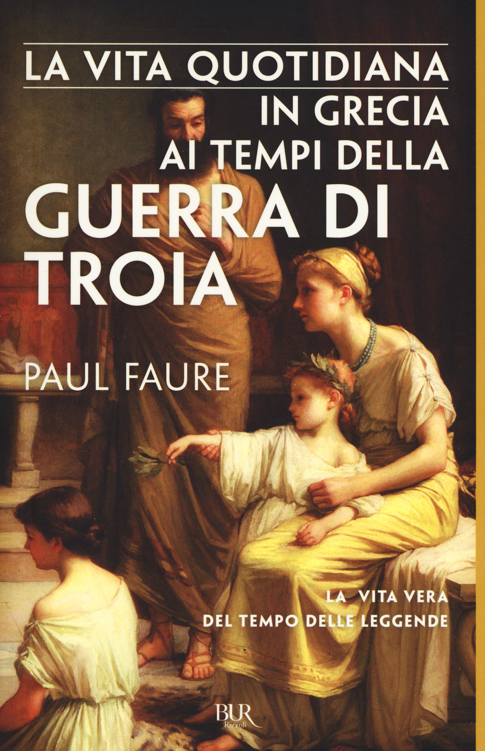 La vita quotidiana in Grecia ai tempi della guerra di Troia (1250 a. C.).