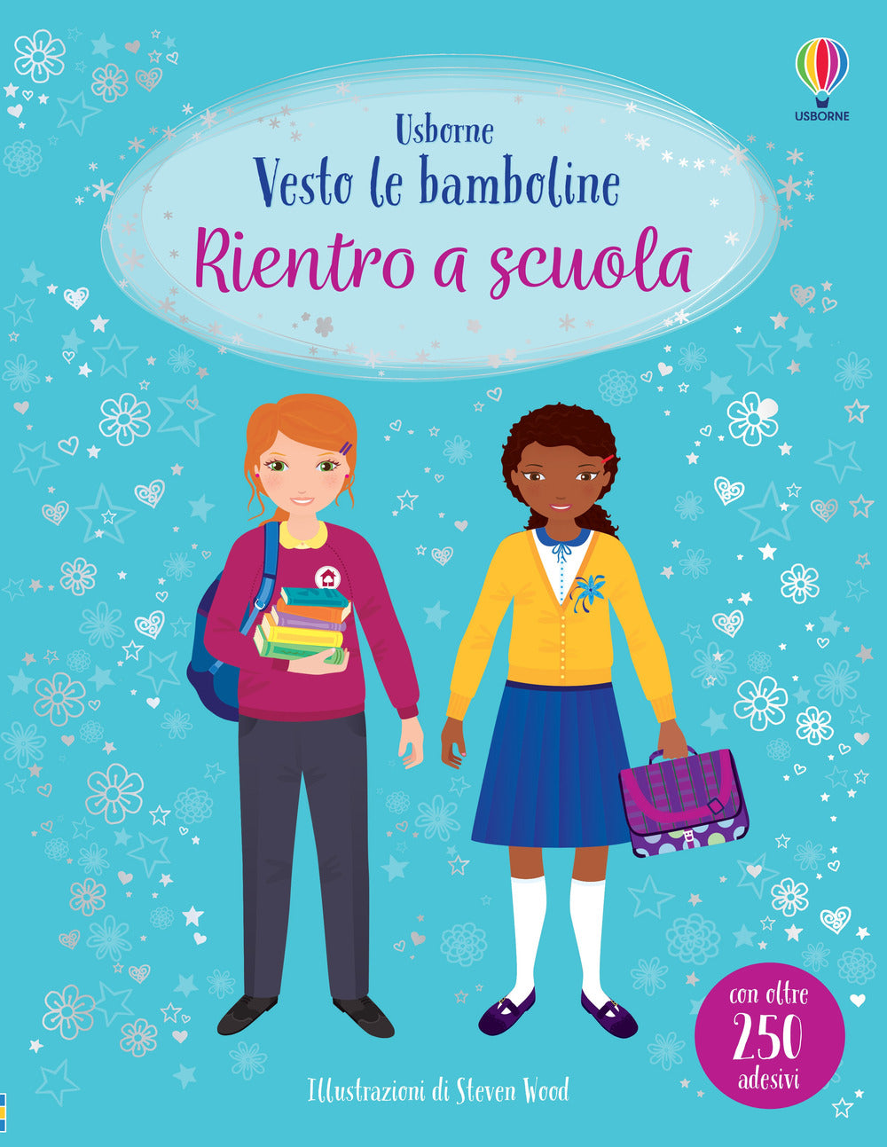 Rientro a scuola. Vesto le bamboline. Ediz. a colori.