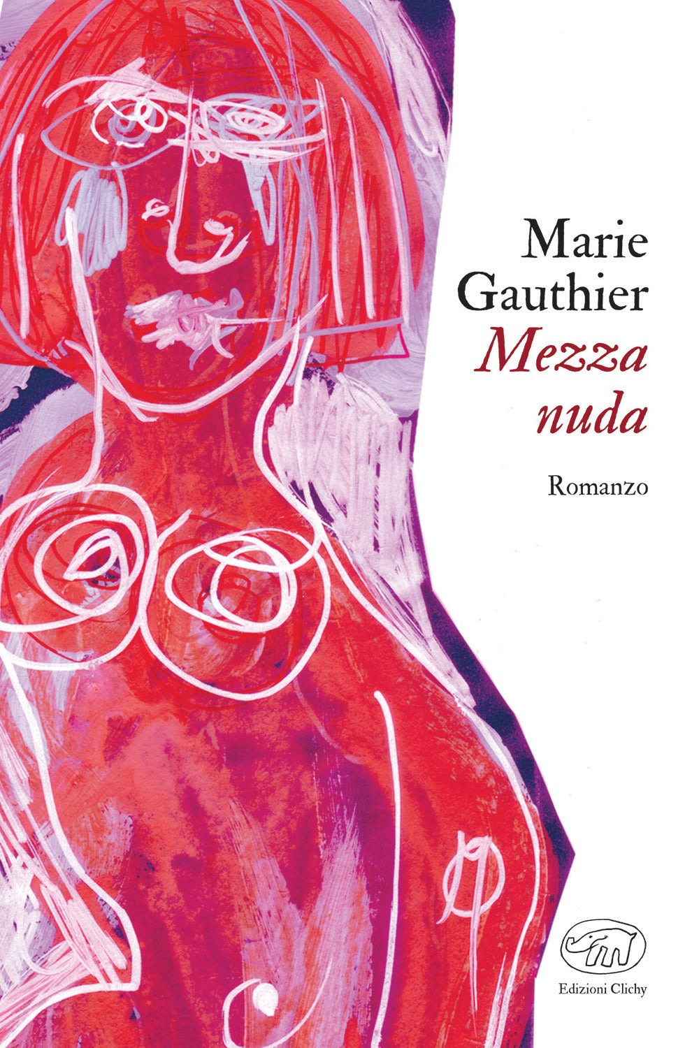 Mezza nuda.