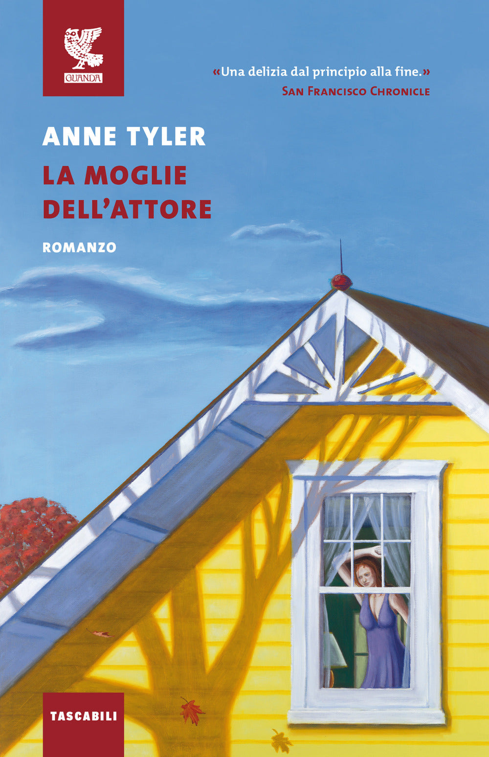 La moglie dell'attore.