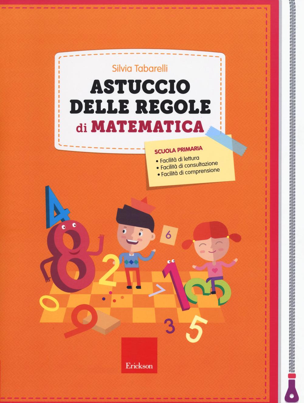 Astuccio delle regole di matematica.