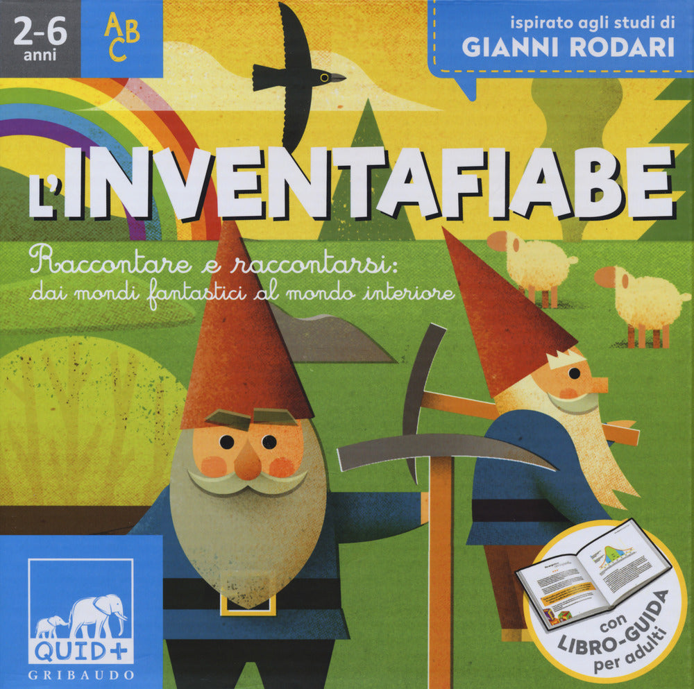 L'inventafiabe. Raccontare e raccontarsi: dai mondi fantastici al mondo interiore. Ispirato agli studi di Gianni Rodari. Ediz. a colori. Con 4 puzzle.