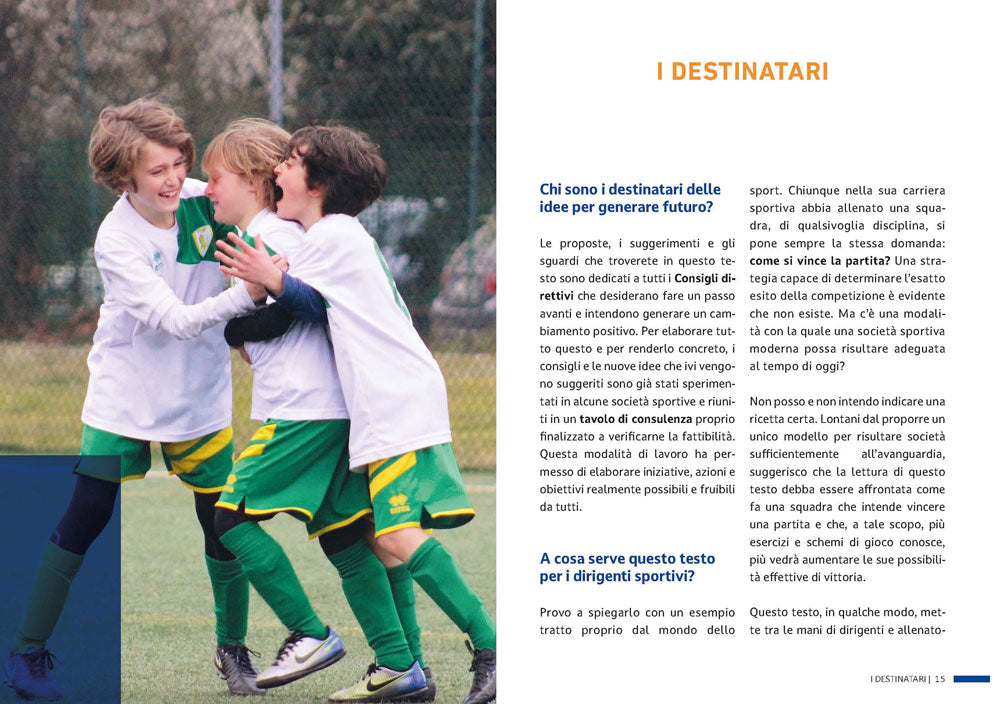 Società sportiva 2030. Idee per generare futuro in una società sportiva a forte trazione educativa