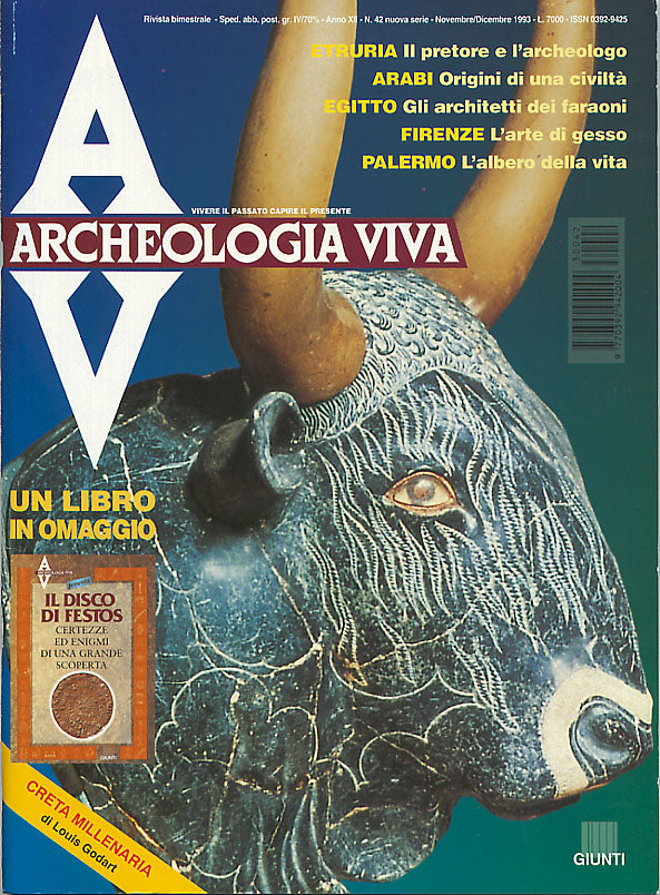 Archeologia Viva n. 42 - novembre/dicembre 1993. Rivista bimestrale