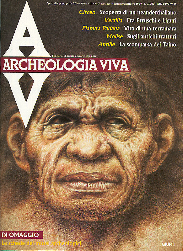 Archeologia Viva n. 7 - settembre/ottobre 1989. Rivista bimestrale