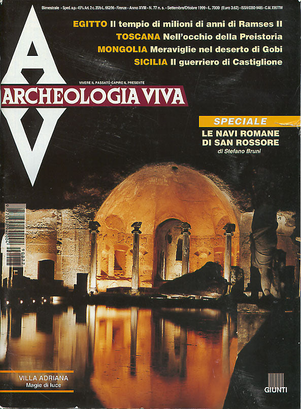 Archeologia Viva n. 77 - settembre/ottobre 1999. Rivista bimestrale