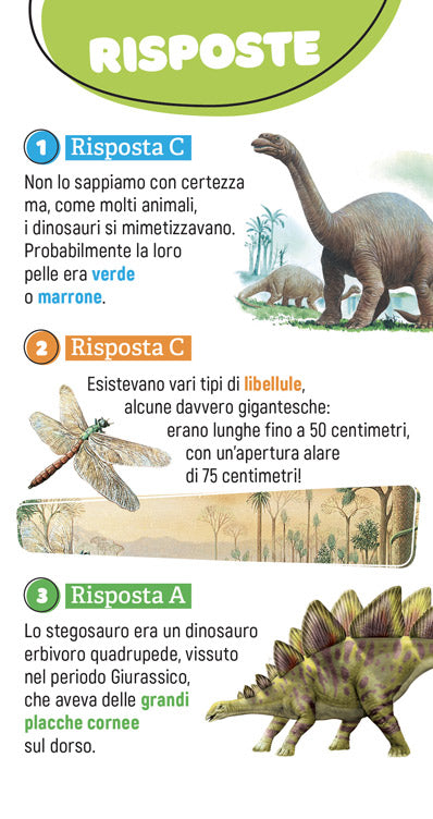 12o quiz sui dinosauri