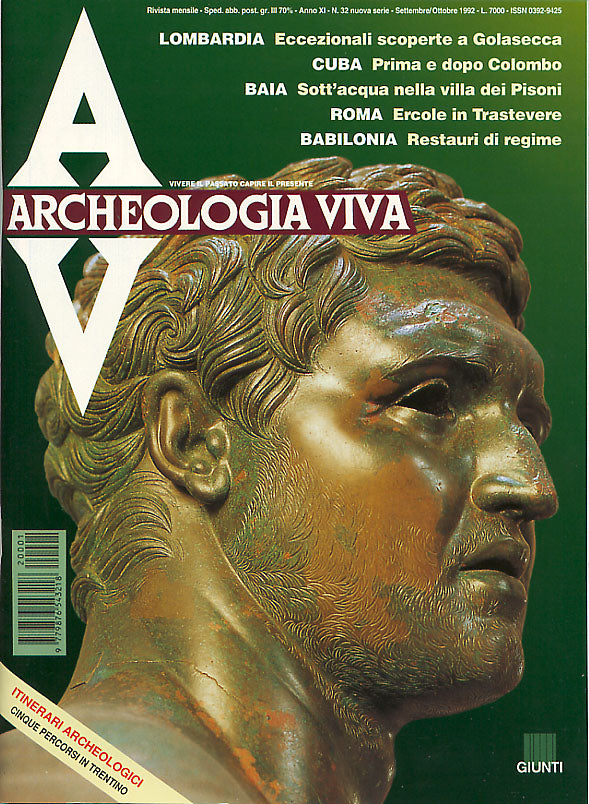 Archeologia Viva n. 32 - settembre/ottobre 1992. Rivista bimestrale
