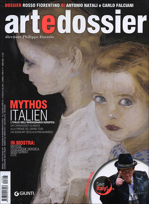 Art e dossier n. 308, marzo 2014. allegato a questo numero il dossier: Rosso Fiorentino di Carlo Falciani e Antonio Natali