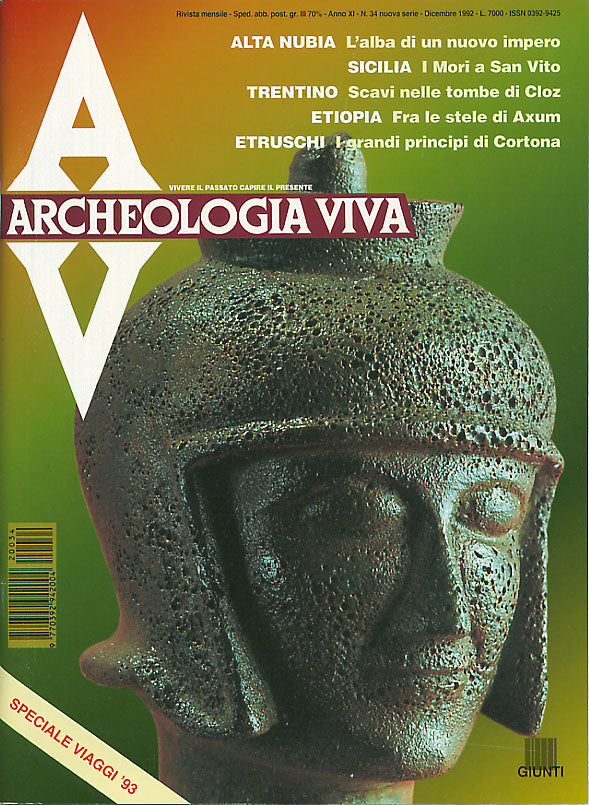 Archeologia Viva n. 34 - dicembre 1992