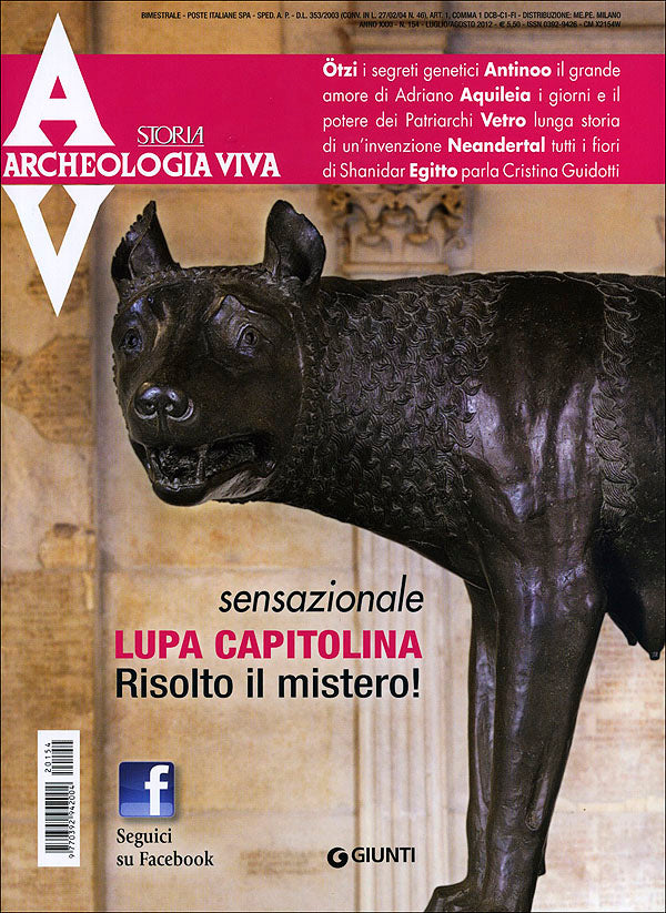 Archeologia Viva n. 154 - luglio/agosto 2012. Rivista bimestrale